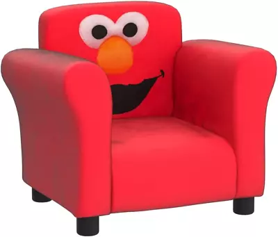 Sesame Street Elmo Upholstered Chair Cozy Kids' Chair New Gift • $96.99