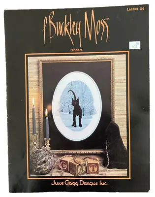 P Buckley Moss Vintage Cinders Leaflet 116 June Grigg Designs 1988 Cross Stitch • $15.50