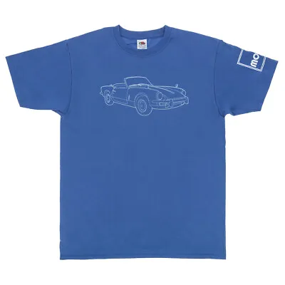 £15.89 • Buy Triumph Spitfire Logo Men's T-Shirt In Blue Size M - Available Also In XS/S/L/XL