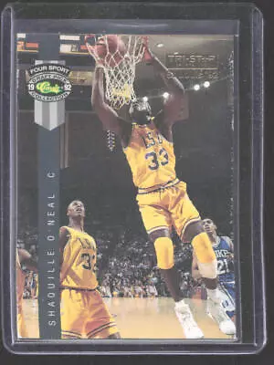 1992 Classic Shaquille O'Neal Tri Star Rookie Promo Card #17 Lakers • $4.99
