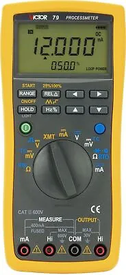 KCH79 Process Multimeter Process Calibrator Meter Multifunctional Signal Loop Ci • £265.08