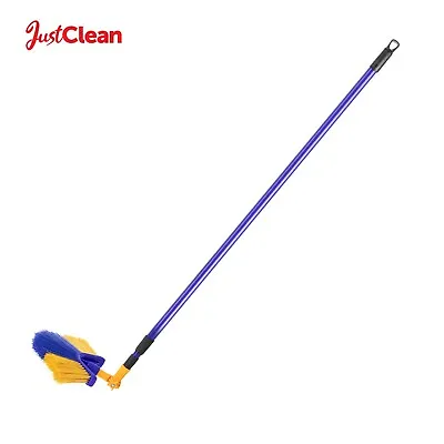 Cobweb Brush Extendable Duster Long Telescopic Handle 360°Angled Head Feather • £8.75