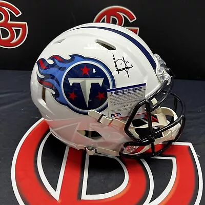 Vince Young Autographed Tennessee Titans Authentic Helmet Autographed PSA COA • $309.99