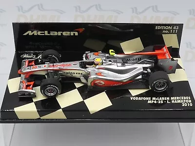 Minichamps 1:43 Lewis Hamilton McLaren MP4-25 F1 2010 530104302 • £50