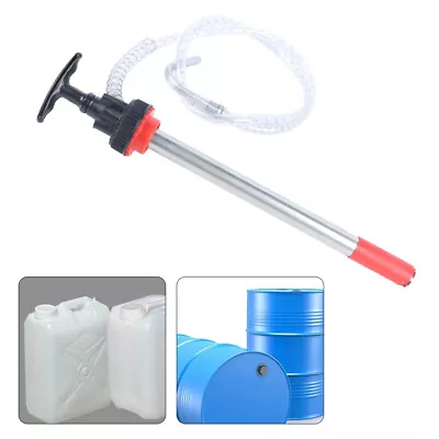 Fluid Transfer Pump Dispenser Silver For Quart Lubricant Liquid Oil Transmission • $32