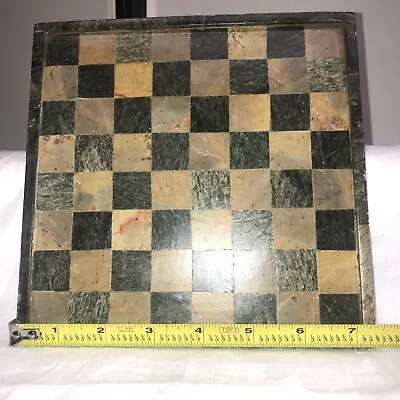 Vintage Homemade Marble Tiles Chess Board • $17