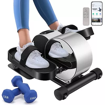 Under Desk Elliptical Electric Seated Pedal Exerciser W/Smart APP Remote Control • $139.99