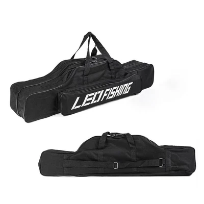 $25.66 • Buy Gear Double-layered Fishing Tackle Bag Fishing Rod Bag Fishing Bag Reel Bag