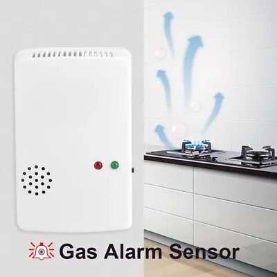Portable Gas Leak Detector Propane Butane Methane Natural Gas Safe Alarm Sensor  • $11.33