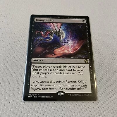 Thoughtseize Iconic Masters Nm Black Rare Mtg • $15