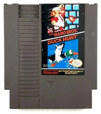 Super Mario Bros./Duck Hunt (Nintendo Entertainment System 1988) • $10