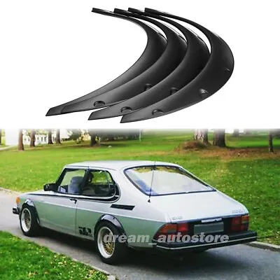 4.5  Fender Flares Flexible Wheel Arches Eyebrows Protect Body Kit For Saab 900 • $69.11