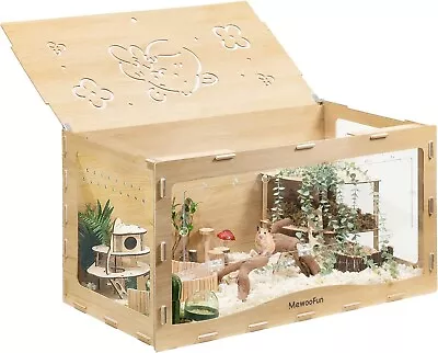 MewooFun Large Hamster Cage Hamster Habitat With Acrylic Windows Small Animal • $109.99