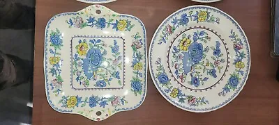Masons Regency Dinner Plates X3  And Biscuit Tray X1 • £11.99