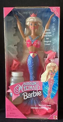 Bubbling Mermaid Blonde Barbie- 1996  #16131 Mattel • $19.99