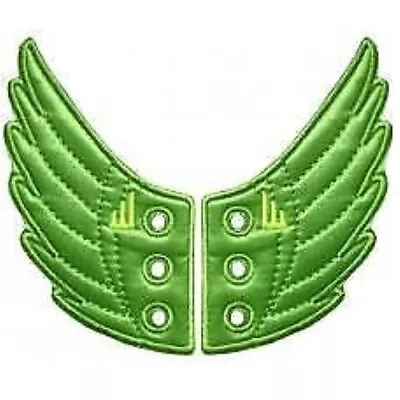 SHWINGS Green Apple Wings For Your Shoes Official Designer Shwings NEW 10106 • $12.99