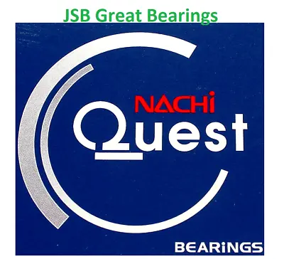 5206-2NS NACHI Japan Double Row Angular 5206-2RS Ball Bearings 5206RS • $40.99