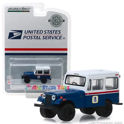 Greenlight 29998 1:64 1971 Jeep Dj-5 United States Postal Service Usps Mail • $11.99