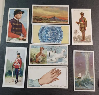 VINTAGE LOT 24 CIGARETTE TRADE CARDS 1930’s Great Condition! • $28