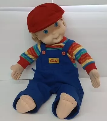 Vintage 1990s My Buddy Doll 22” PlaySkool Boy Blonde W/ Blue Eyes • $75