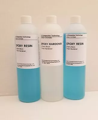 Real Epoxy Resin For Carbon Fiber-Fiberglass- 1/4 Gal. (48 Oz.) --FREE SHIPPING • $83.24