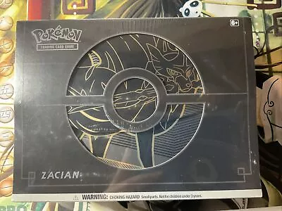 Pokemon TCG Sword & Shield Elite Trainer Box Plus | Zacian FACTORY SEALD • $95