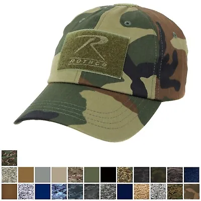 Tactical Operator Cap Adjustable Military Contractor Hat Army Camo Patches • $18.99