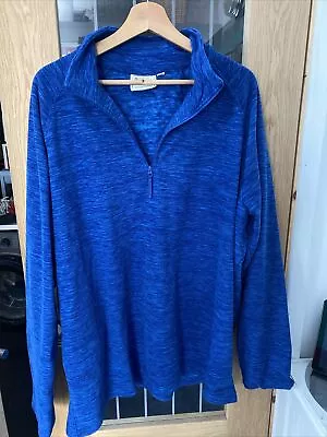 Mountain Warehouse Blue Pull Over Fleece XXL • £5