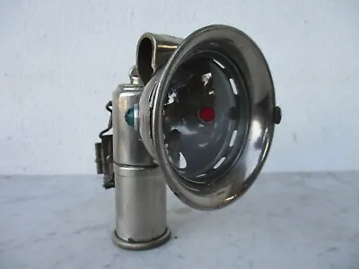Antique Cicca Lantern Carbide Acetylene Old Headlight Bicycle Motorcycle Lamp • $109.90