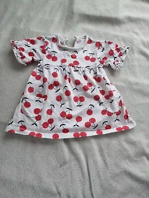 Baby Girl First Size Cherry Top/dress • £0.30