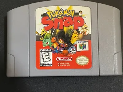 Pokemon Snap (Nintendo 64 1999)  N64 Tested Works Authentic  • $19.99