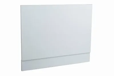 Modern Bathroom High Gloss White 700 Mm Wrapped Wood Bath End Panel • £29.97