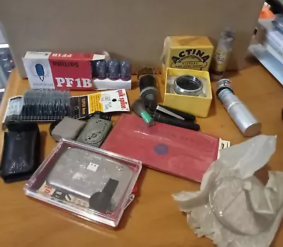 £19.99 • Buy Job Lot Of Vintage Old Mixed Camera Accessories.