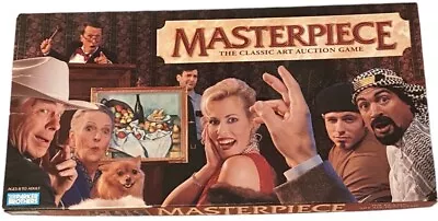 Vintage Parker Brothers 1996 Masterpiece The Classic Art Auction Game Complete • $75
