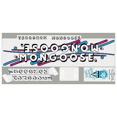 1986 Mongoose - FS-1 Freestyle Decal Set • $39.95
