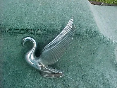 Vintage Packard Flying Swan Automobile Brass Chrome Plated Hood Ornament • $59.95