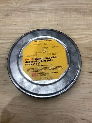 Kodak Vintage Eastman Metal Film Reel Canister Case Empty • $17.99
