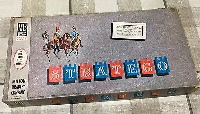 Vintage Milton Bradley Stratego 1961 Game Is Complete • $25