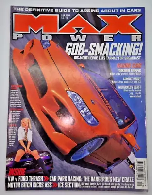 Retro Max Power Magazine Nov 2000 Honda Civic Coupe Veilside Supra 205 GTi Saxo • £13.95