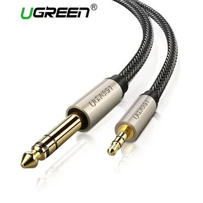 £28.99 • Buy Ugreen 6.35mm To 3.5mm, 1/4 Inch To 1/8 Aux Audio Cable Nylon Braid. 1m - 10m