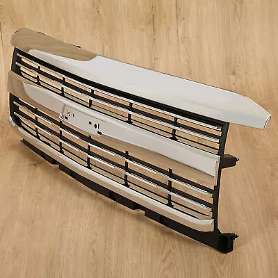 Chrome Front Grille Assy For Chevy Silverado LTZ 2500 HD 3500 HD 2015-2019 15 16 • $319