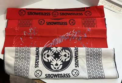 Snowmass Bandana Vintage Handkerchief Lot Of 4 Collectible • $19