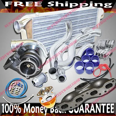 Upgrade Turbo Kits GT35 Turbo For 95-98 Fits Nissan 240SX S14 S15 SR20DET • $649