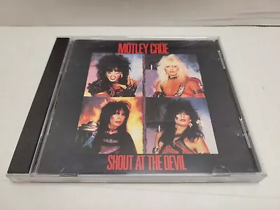 Motley Crue Shout At The Devil CD ORIGINAL  Elektra  • $10.99