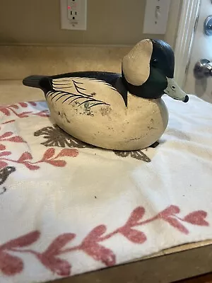 Vintage Signed Decoy Bufflehead Duck • $103.50