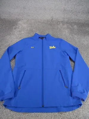 Under Armour Ucla Track Jacket Womens Small Blue • $17.99