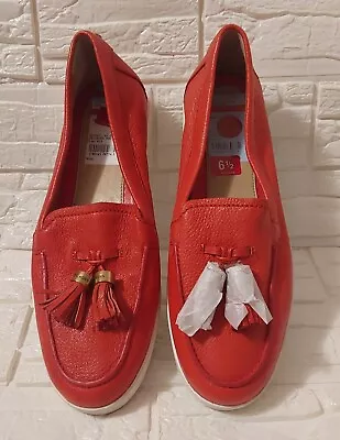 Michael Michael Kors Women’s Callahan Red Tassel Loafer Sz 6.5 • $34