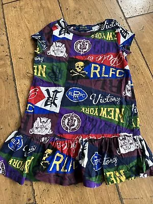 £4 • Buy Girls Polo Ralph Lauren Dress Age 3