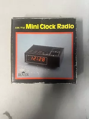 River Am/FM Mini Clock Radio Digital Alarm Clock • $25