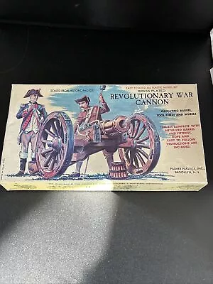 Vintage Palmer Plastics Model Kit Revolutionary War Cannon  Open Box 34- 1.30 • $23.99